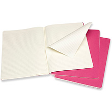 Блокнот "Cahier Journal Xlarge", А4, 190x250 мм, 60 л, 3 шт, розовый неон