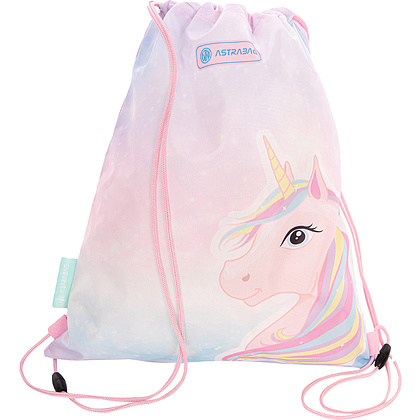 Мешок для обуви "Fairy unicorn", 44x33 см, розовый - 2
