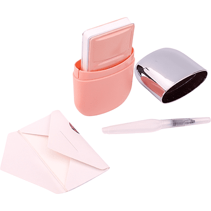 Набор для рисования акварелью "Himi Miya" (краски 18 цветов, кисть, бумага, стакан), розовый футляр - 6