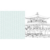 Раскраска на английском языке "Japanese Folk Art Colouring" - 3