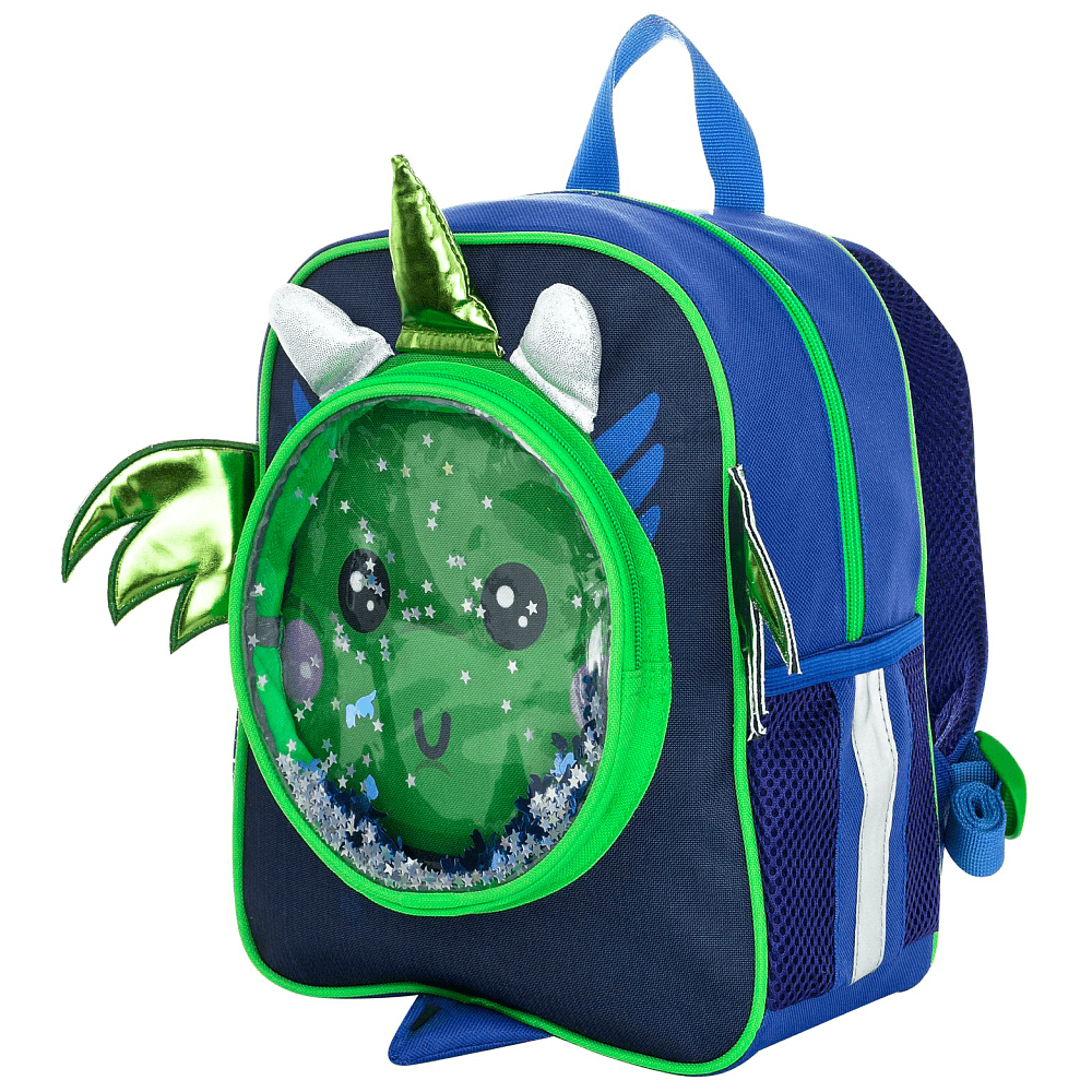 Рюкзак школьный "Динозаврик", синий