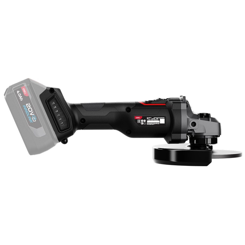 Шлифмашина угловая Deli RS EDE-JM20-2, без аккумуляторов и ЗУ - 5 Шлифмашина угловая Deli RS EDE-JM20-2, без аккумуляторов и ЗУ - 5