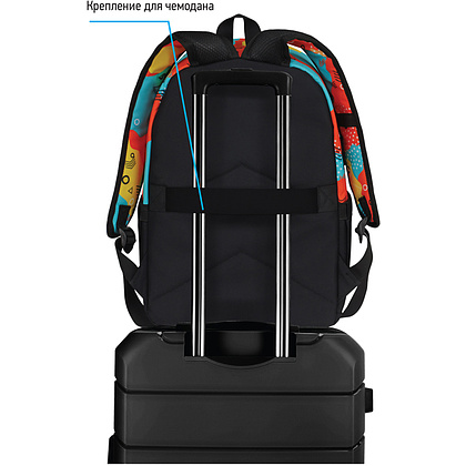 Рюкзак школьный "Memphis", разноцветный - 7