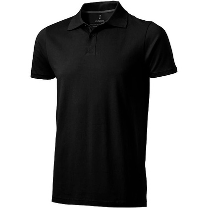 Рубашка-поло мужская "Seller", M, черный