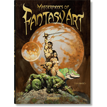 Книга на английском языке "Masterpieces of Fantasy Art"