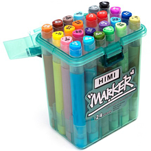 Набор маркеров художественных "Himi Miya", 24 шт/упак