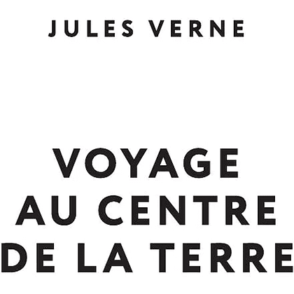 Книга на французском языке "Voyage au centre de la Terre", Жюль Верн - 2