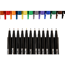 Ручка капиллярная "Sketchmarker Artist fine pen Main", 12 шт