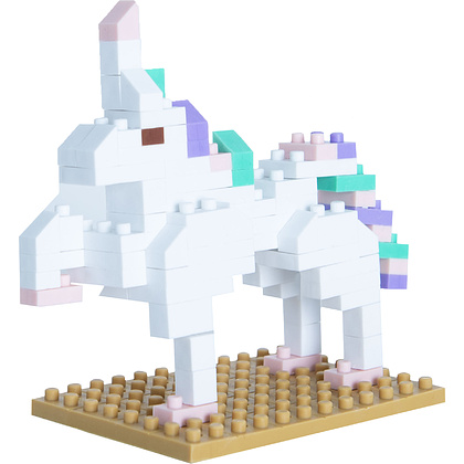 Ластик Iwako Blocks "Unicorn", 1 шт, ассорти, блистер - 2