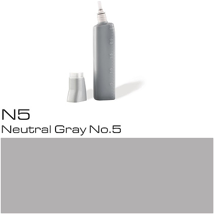 Чернила для заправки маркеров "Copic", N-5 нейтральный серый №5
