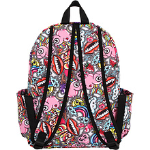 Рюкзак молодежный "EveryDay. Crazy" с пеналом, разноцветный