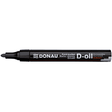 Маркер перманентный на нитрокраске "Donau D-Oil", черный
