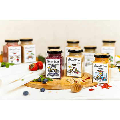 Медовый мусс "МарьЯжъ" с плодами рожкового дерева, 300 гр - 4