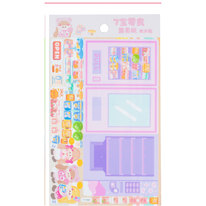 Стикерпак "Игра Showcase purple", 20.5х11.5 см - 9