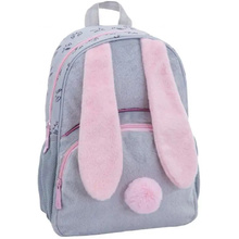 Рюкзак школьный "Honeybunny", серый, розовый