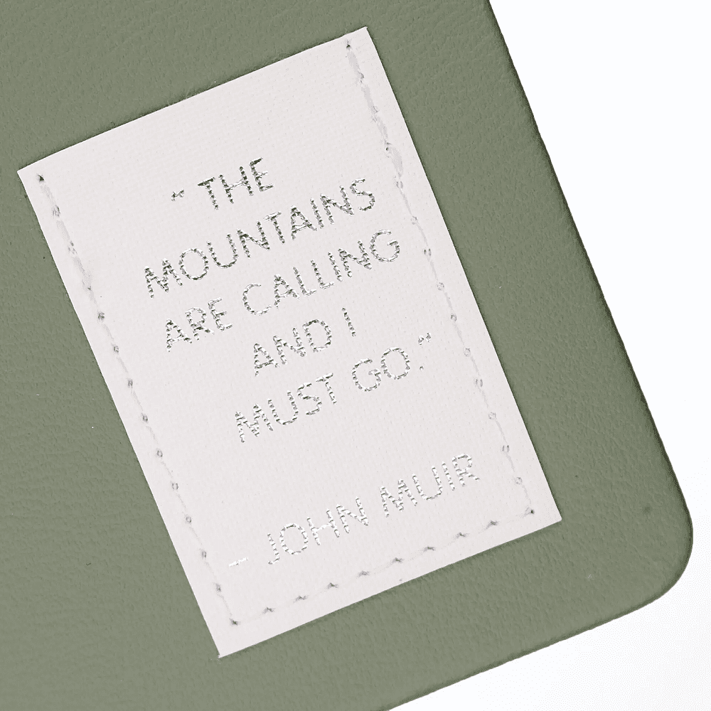 Ежедневник недатированный "Nuances. Эвкалипт", A5, 152 листа, зеленый - 3