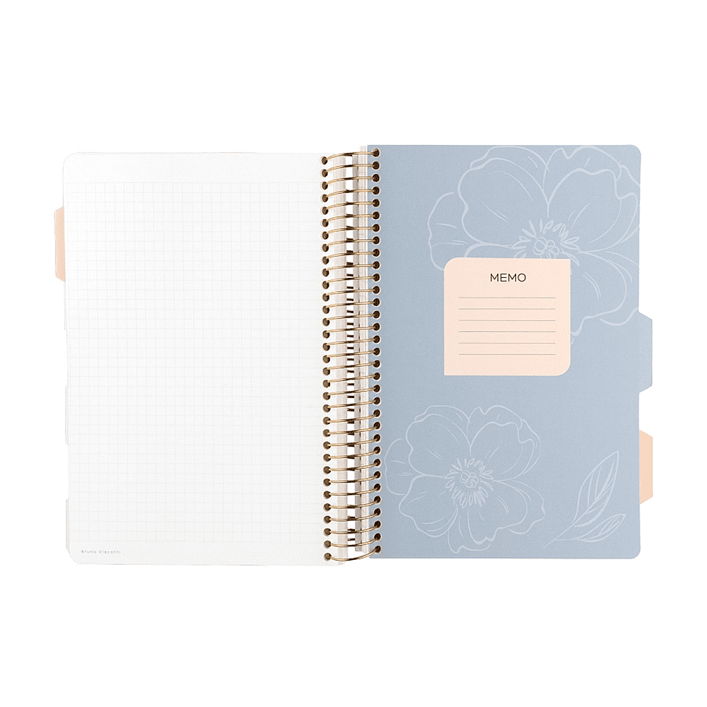 Книга записная "Flora. Гранат", A5, 200 листов, клетка, линейка, точка, черный, красный - 4