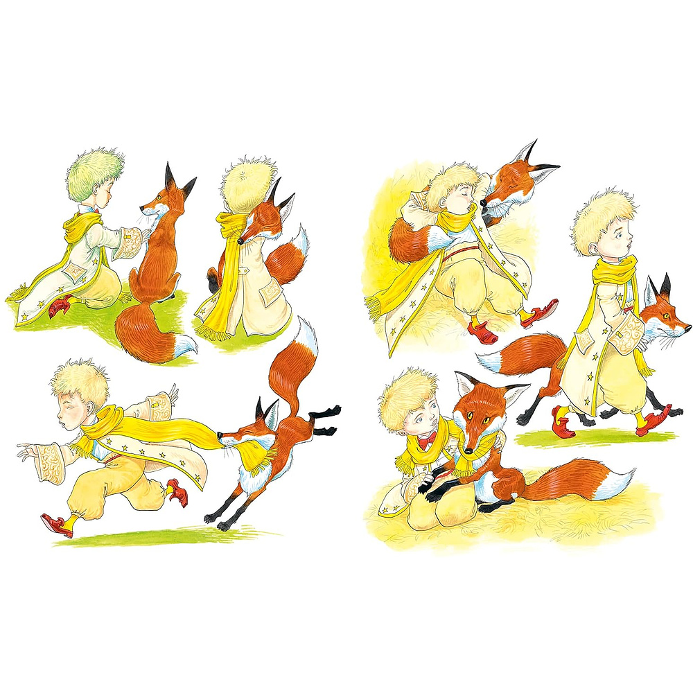 Книга на английском языке "The Little Prince", Exupery S. , ill. Chris Riddell - 4