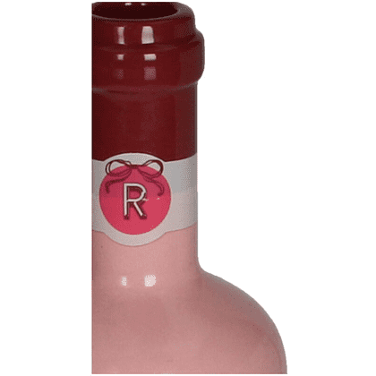 Ваза керамическая "Wine Bottle", 8х8х29 см, розовый - 2