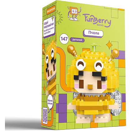 Конструктор "Funberry Toy", "Пчела", 147 элементов