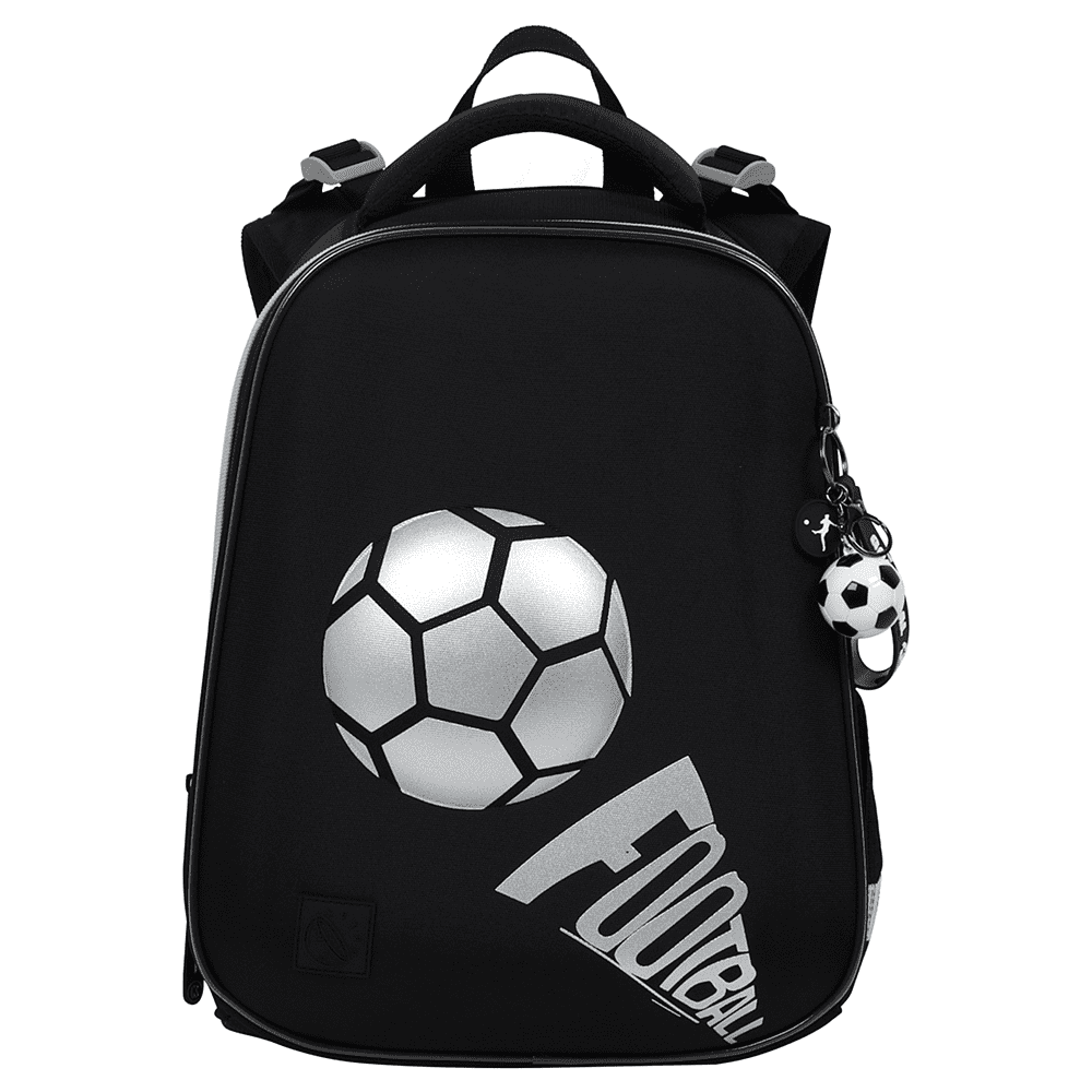 Рюкзак школьный "ERGO First Football style", черный