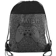 Мешок для обуви "Gamer", черный