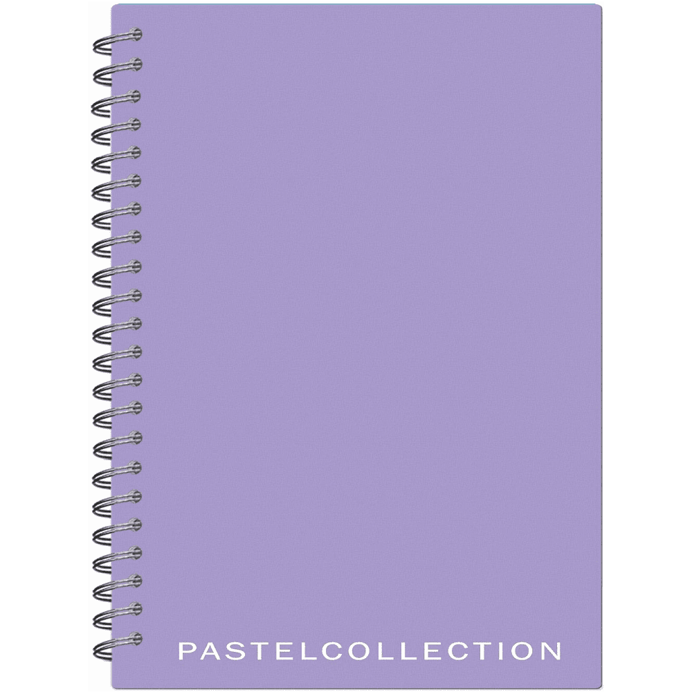 Тетрадь "Pastel Collection", А5, 80 листов. клетка, розовый, фиолетовый 