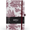 Блокнот "Landscapes rosewood", А5, 96 листов, на резинке, бордо - 2