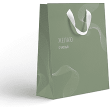 Пакет бумажный подарочный "Country LV", 25.5х31.5х11 см, ассорти