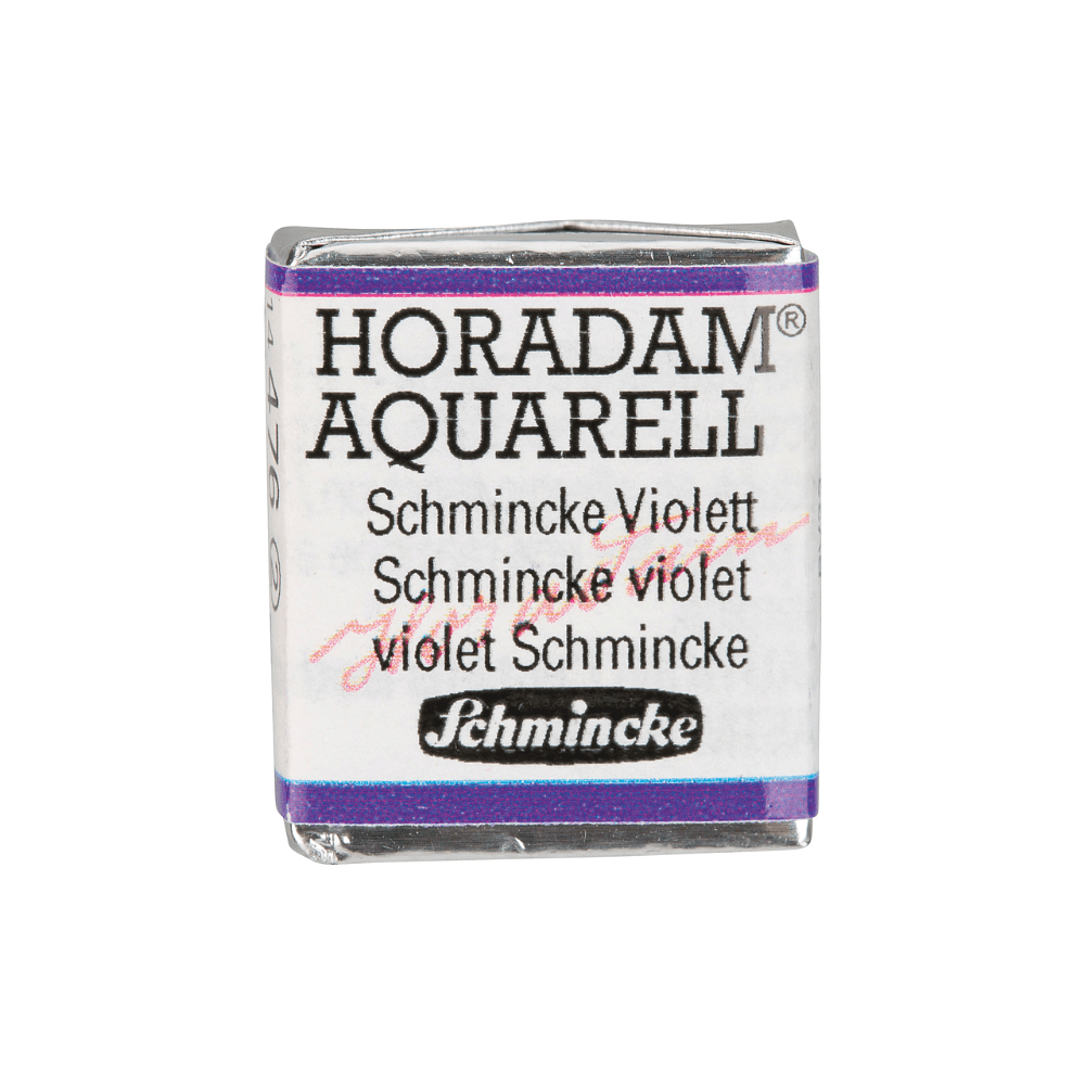 Краски акварельные "Schmincke Horadam", 476 фиолетовый Schmincke, полукювета