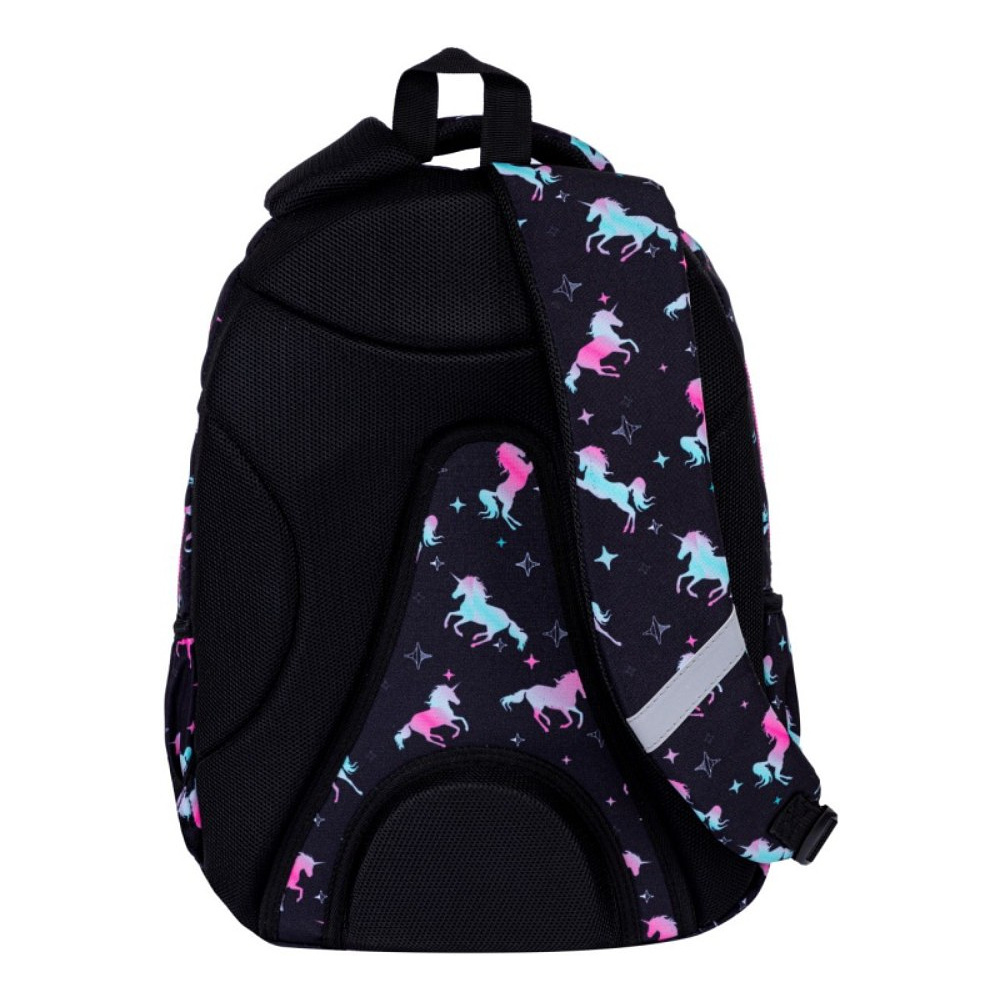 Рюкзак школьный Astra "Unicorn Squad", черный, розовый - 5