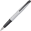 Ручка перьевая "Cross ATX Brushed Chrome Fountain Pen", M, белый, черный, патрон черный - 2