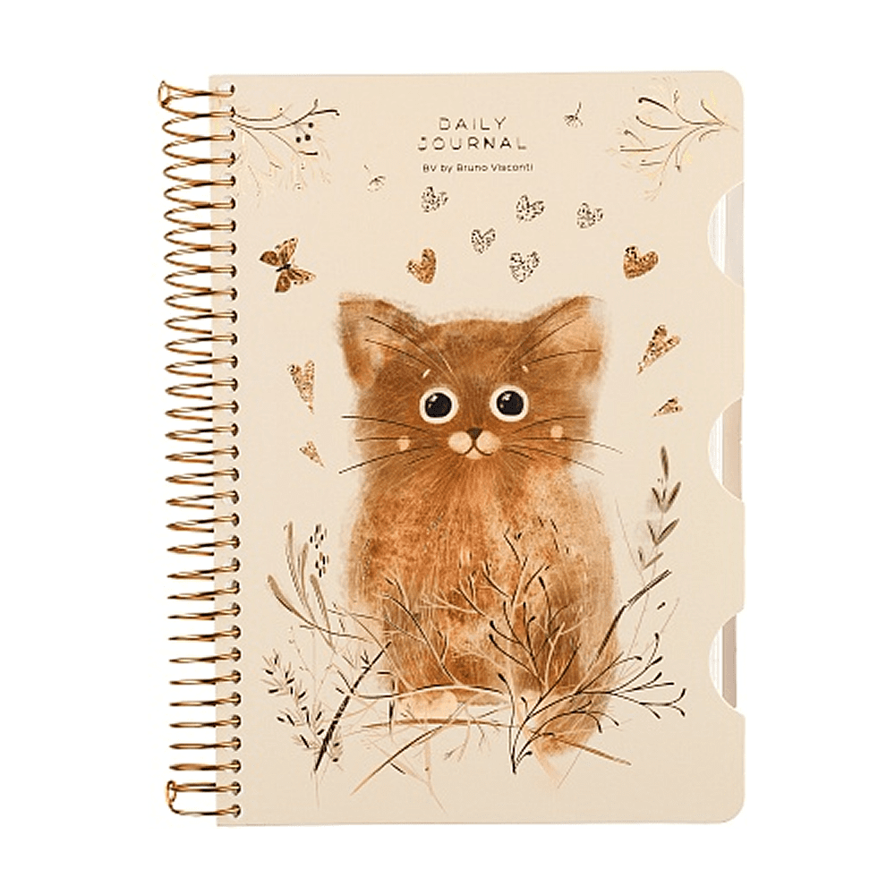 Книга записная "Love me", A5, 200 листов, клетка, линейка, точка, бежевый - 2