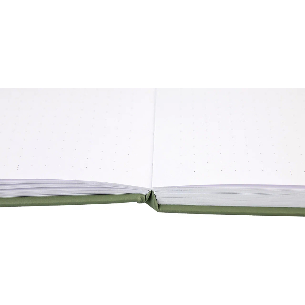 Блокнот "Стихия. Bullet Journal", А5, 80 листов, в точку, оливковый - 12