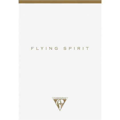 Блокнот "Flying Spirit", А6, 70 листов, линейка, белый