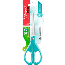 Ножницы Maped "Essentials Green", 17 см, голубой, -50%