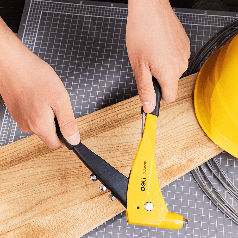 Заклепочник одноручный Deli YS EDL236911, 270 см, 2.4-4.8 мм - 6