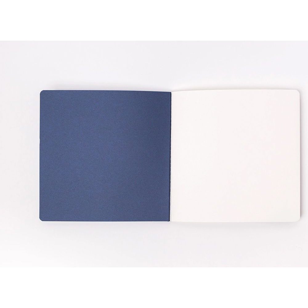 Скетчбук для акварели "Nature", 19x19 см, 200 г/м2, 20 листов, синий - 2