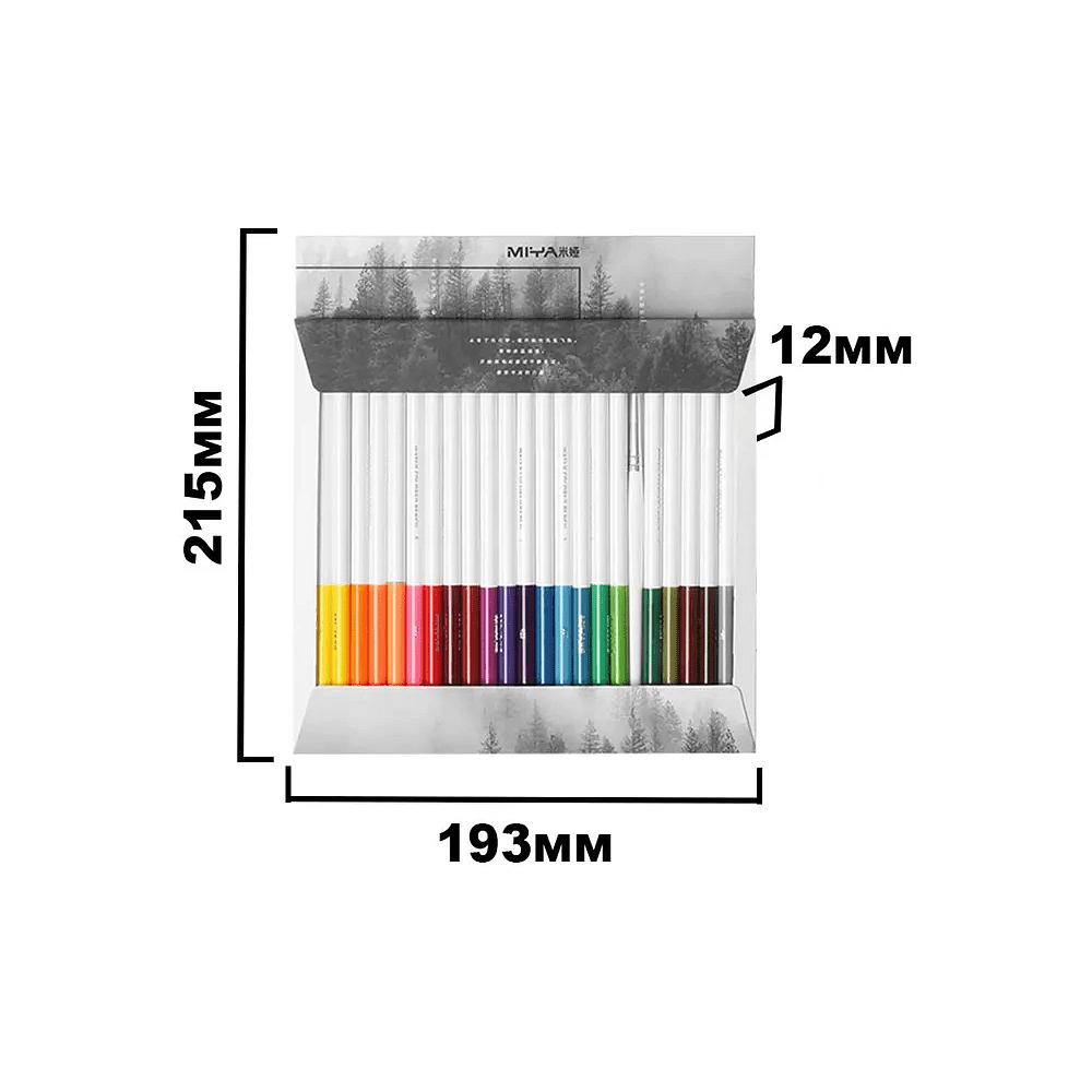 Карандаши акварельные "Himi Miya", 24 шт - 2
