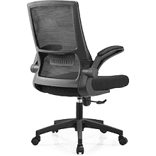 Кресло для персонала ANSA "920В", сетчатая ткань, пластик, черный
