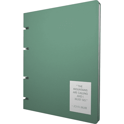 Тетрадь "Nuances. Эвкалипт", А4, 120 листов, клетка, зеленый