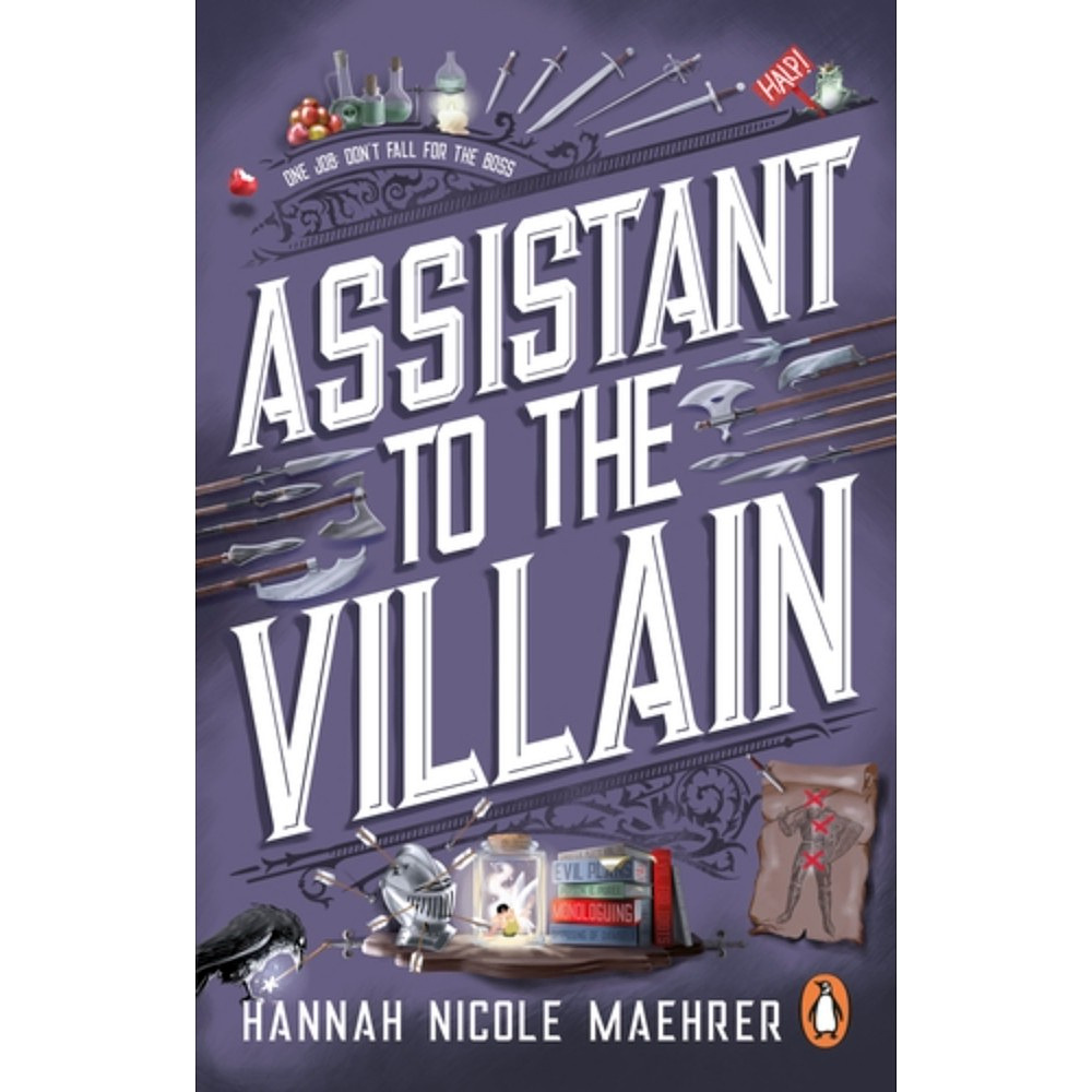 Книга на английском языке "Assistant to the Villain", Hannah Nicole Maehrer