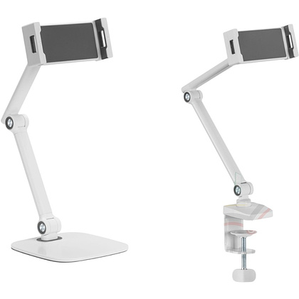 Крепление для планшета (смартфона) Tablet Clamp, белый матовый - 4 Крепление для планшета (смартфона) Tablet Clamp, белый матовый - 4