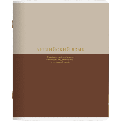 Тетрадь предметная "Believe. Английский язык", A5, 48 листов, клетка, разноцветный