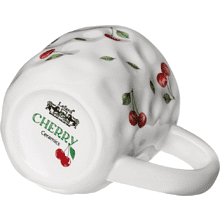 Кружка керамическая "Cherry", 400 мл, белый