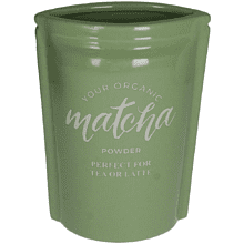 Ваза керамическая "Matcha", 16х9х22.5 см, зеленый