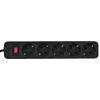 Сетевой фильтр Sonnen SPB-185, 1.8м, 5 розеток, черный - 7