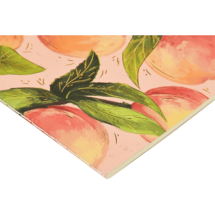 Тетрадь "Flora. Paradise. Персики", A5, 40 листов, клетка, розовый - 7