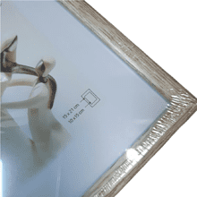 Фоторамка "VI3543", 21х29.7 см, пластик со стеклом, светло-коричневый