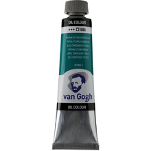 Краски масляные "Van Gogh", 565 бирюзовый фталоцианин, 40 мл, туба